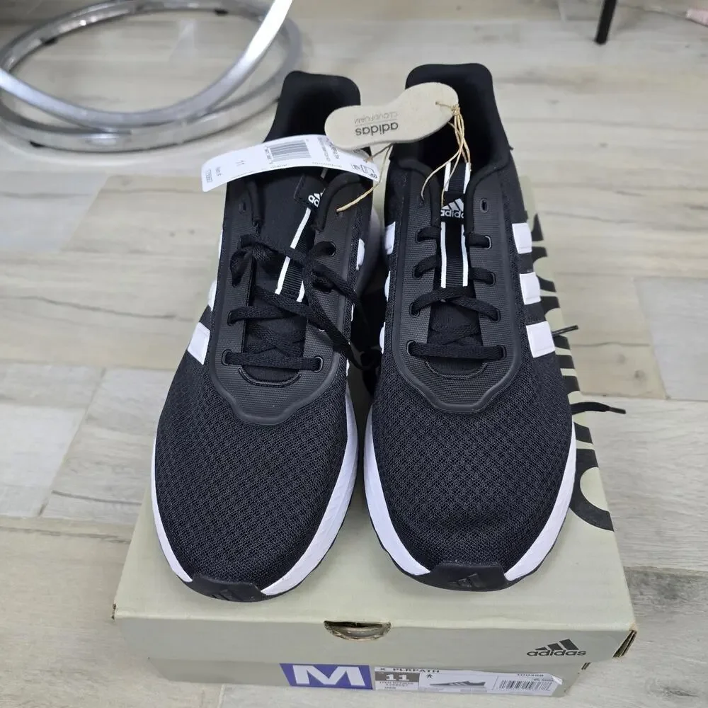 Size 11- adidas X_PLRPATH Black White